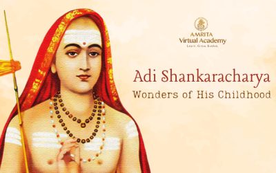 Adi Shankaracharya, Wonders of His Childhood
