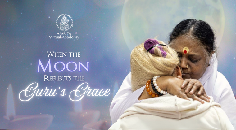 When the Moon Reflects the Guru’s Grace