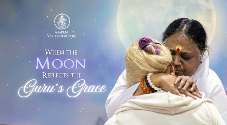 When the Moon Reflects the Guru’s Grace